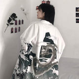 Kimono Court Dragon Femme