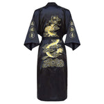 Kimono Homme Satin Dragon