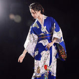Kimono Japonais Bleu