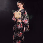 Kimono Japonais Femme Noir