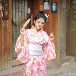Kimono Japonais Fleuri Coloré