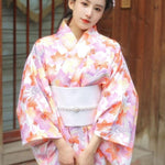 Kimono Japonais Fleuri Coloré