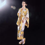 Kimono Japonais Jaune