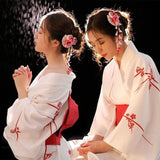Kimono Long Blanc Nippon