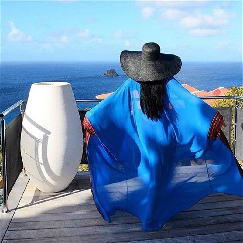 Kimono Long Bleu