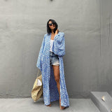 Kimono Plage Bleu