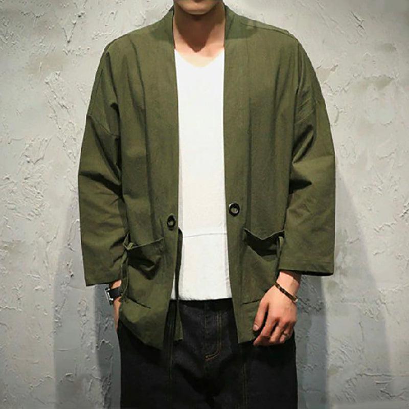 Kimono Vert Homme