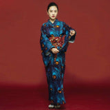 Kimono Veste Traditionnel Femme Japonais