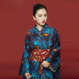Kimono Veste Traditionnel Femme Japonais