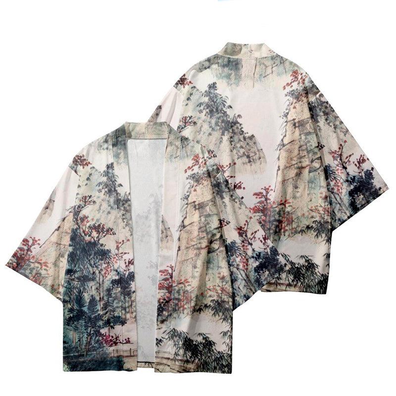 Kimono de Plage Fleuri Homme