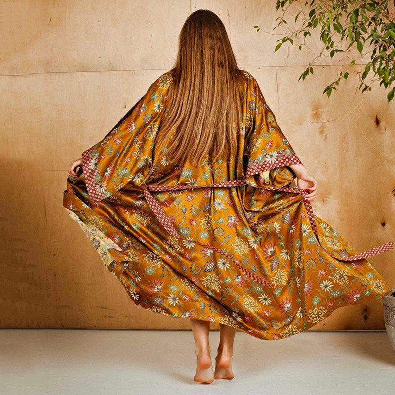 Kimono en Soie pour Femme