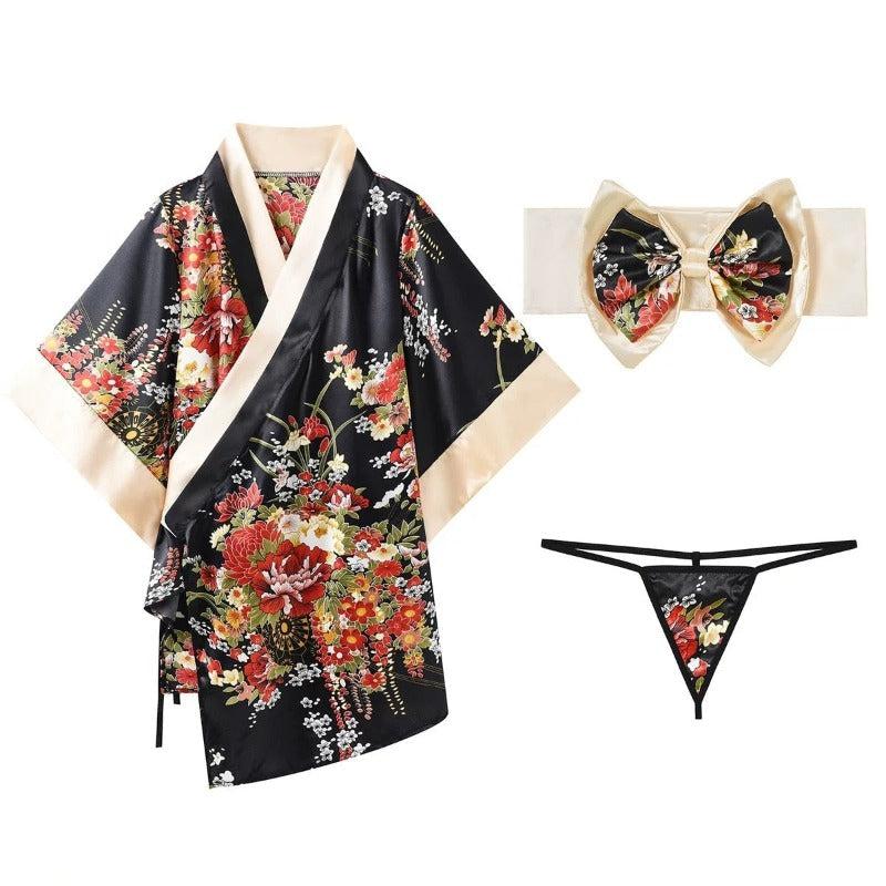 Kimono Pyjama Set Sexy