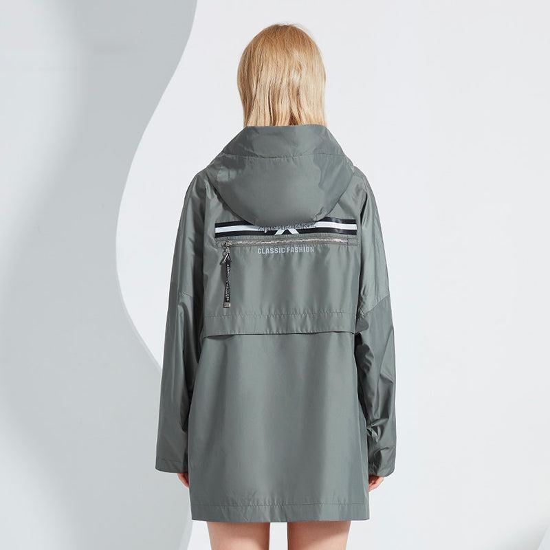Manteau Chaud Capuche Femme