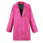 Manteau Hiver Rose Femme