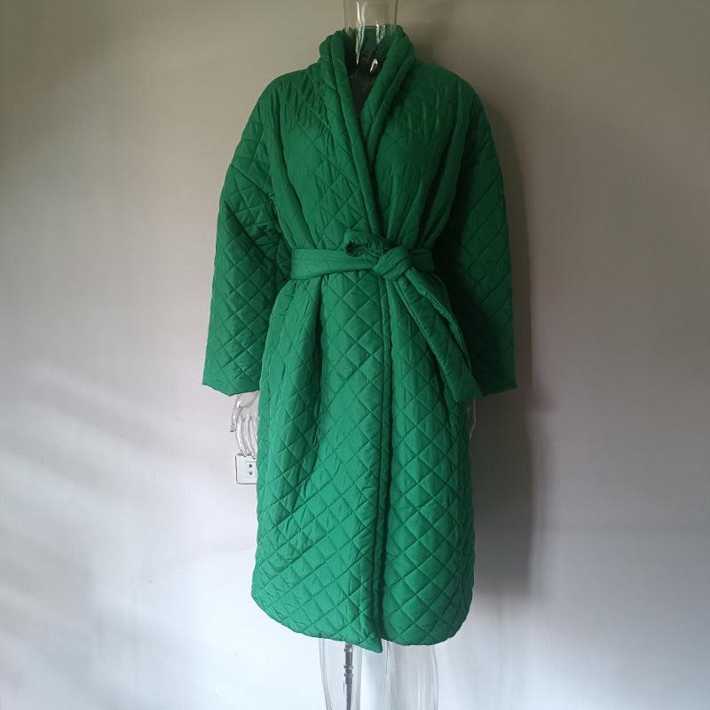 Manteau Hiver Vert