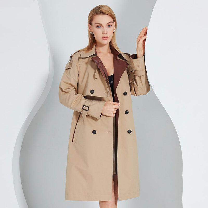 Manteau Kimono Long Beige
