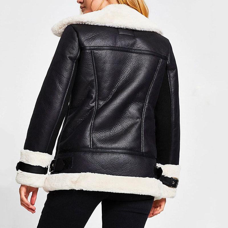 Manteau Peau Mouton Femme