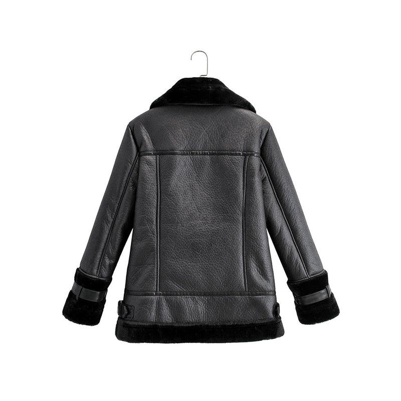 Manteau Peau Mouton Femme
