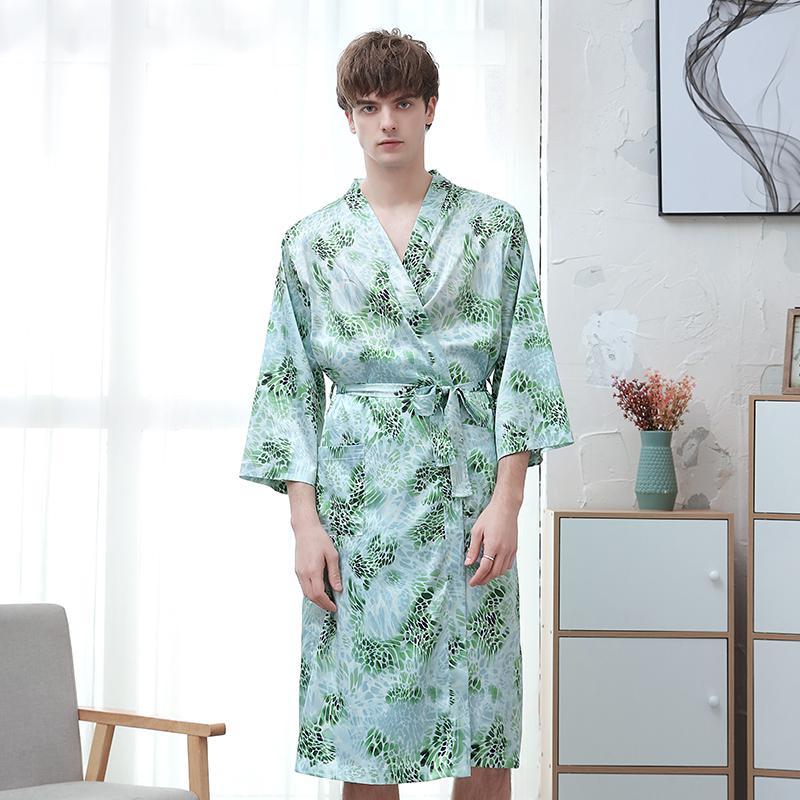 Peignoir Japonais Kimono Océan