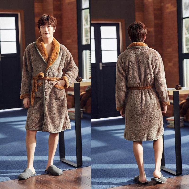 Peignoir Polaire Kimono Molleton