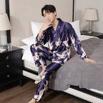 Kimono pyjama japonais homme