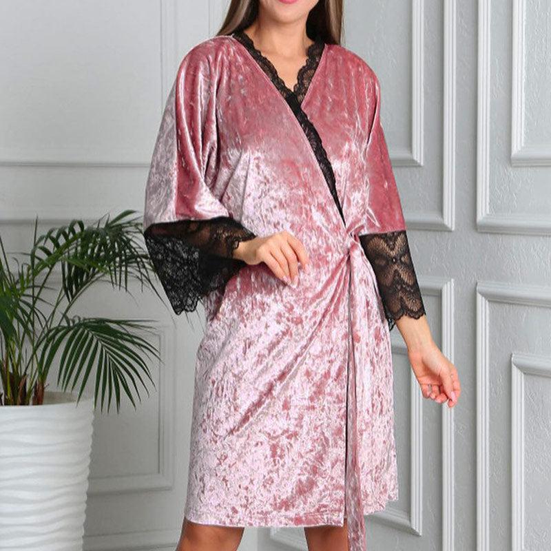 Pyjama Velours Hiver Femme Velours