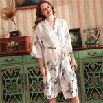Robe Kimono Longue Blanche