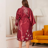 Robe Kimono Longue Grande Taille