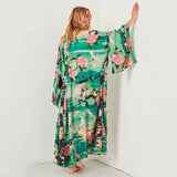 Robe kimono manche longue