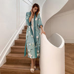 Robe Kimono Verte