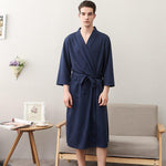 Robe de Chambre Homme Bleu Marine