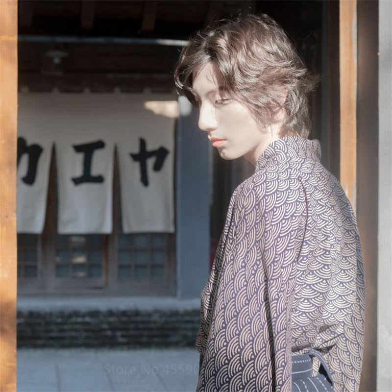 Robe de Chambre Homme Japonais