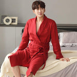 Robe de Chambre Homme Rouge