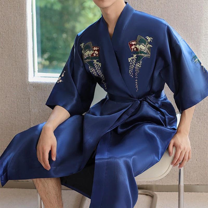 Robe de Chambre Homme Satin