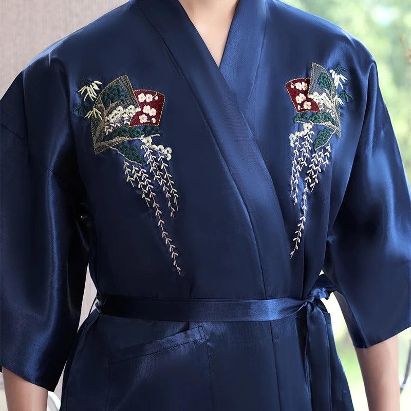 Robe de Chambre Homme Satin