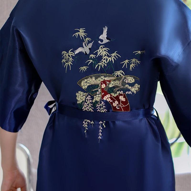 Robe de Chambre Homme Satin