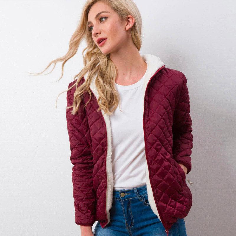 Veste Femme Chaude Hiver Jacket Manteau Hiver Doudoune Femme Veste