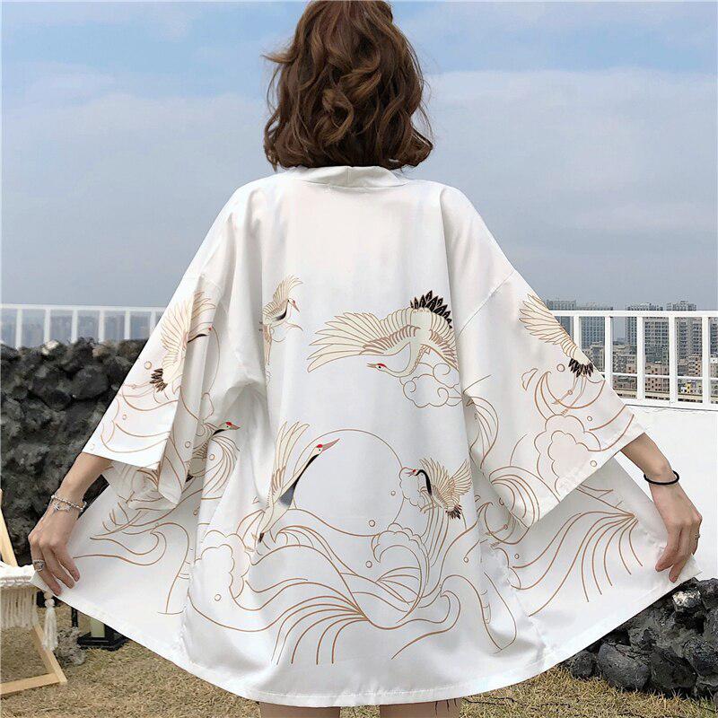 Veste Kimono Blanche