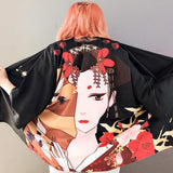 Veste Kimono Geisha Femme