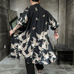 Veste Kimono Homme Grue