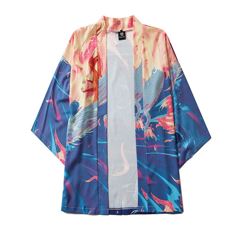 Veste Kimono Japonais Artistique