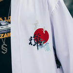 Veste Kimono Japonais Kanji