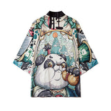 Veste Kimono Japonais Panda