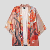 Veste Kimono Japonais Renard