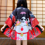 Veste Kimono Japonais Neko