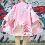 Veste Kimono Rose