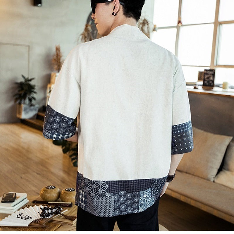 Veste Kimono Homme Moderne