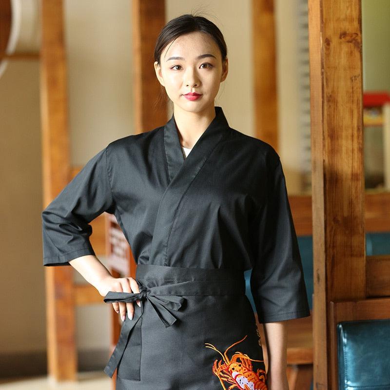 Veste Cuisine Femme Kimono