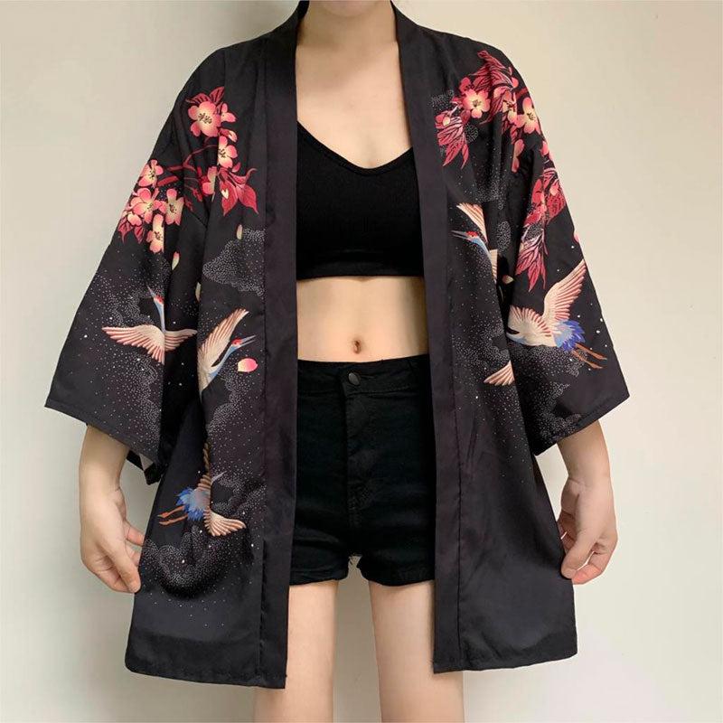 Veste Kimono Coton Japonais Design