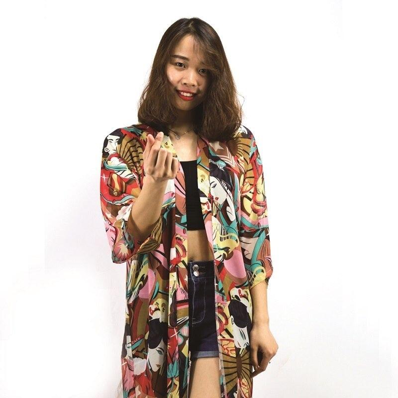 Veste Kimono Japonais Grande Taille Design